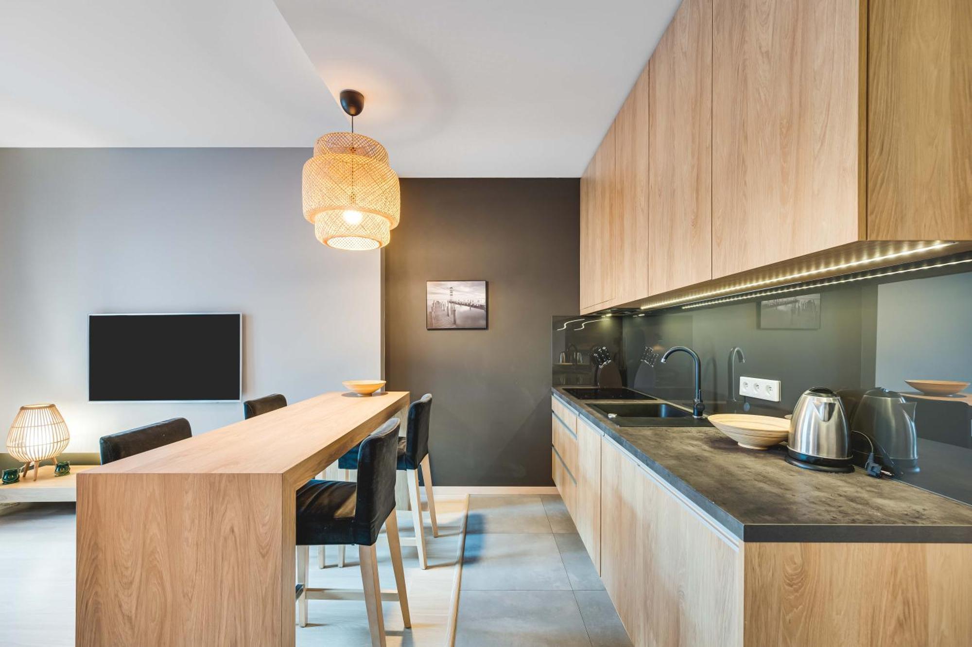 Greenwood With Terrace - Neptun Park By Oneapartments 格但斯克 外观 照片